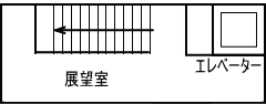 文化ホール4階案内図の画像