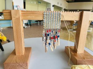 あんぎん編みコースター製作過程