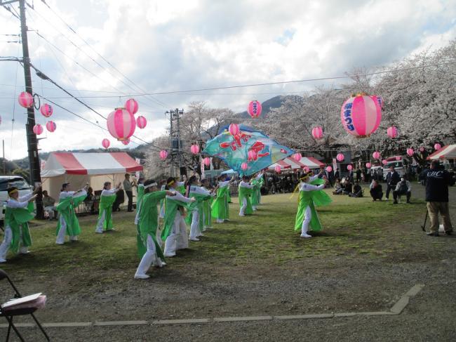 大目桜祭り　催しもの　ジョイソーラン