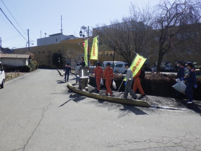 啓発活動の様子