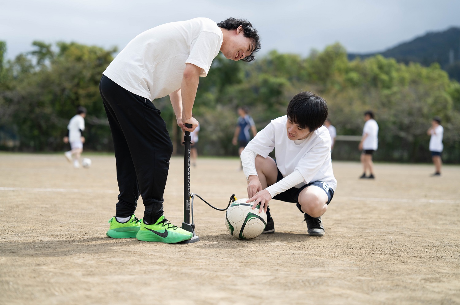 雨のフットボール5