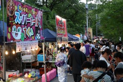 月見ヶ池弁財天祭り　出店1