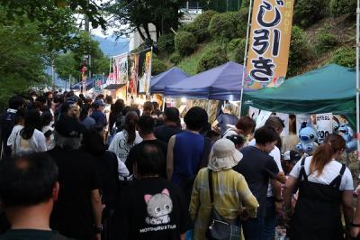 月見ヶ池弁財天祭り　出店2