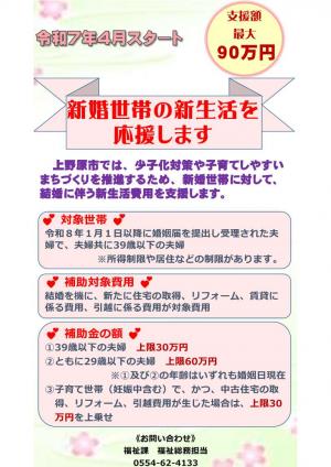 新生活応援事業ポスター