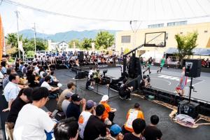 試合会場